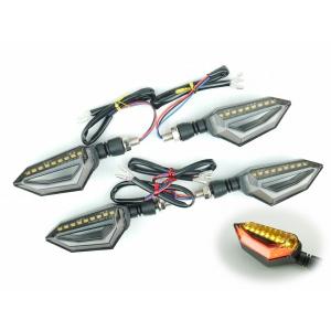 GSX400インパルス用LEDテールランプ クリアレンズGK79A ナンバー灯付き