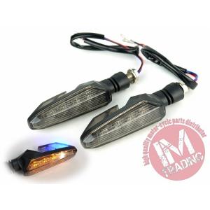 GSX400インパルス用LEDテールランプ スモークレンズGK79A ナンバー灯