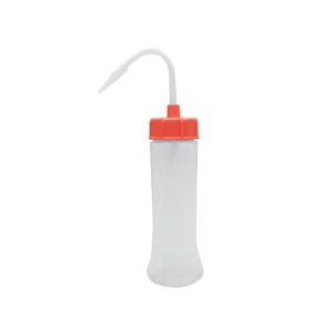 NT洗浄瓶 カラーキャップB-II型スリム 200mL ピンク #4　品番:101-2865104