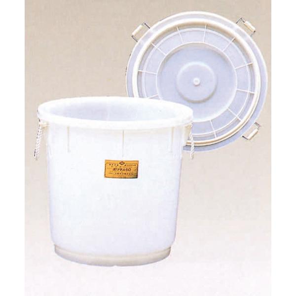 ポリタル 50L フタ付 φ486×456Hmm　品番:101-68801
