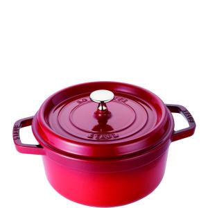 Staub ストウブ ピコ・ココット ラウンド 16cm チェリー IH対応