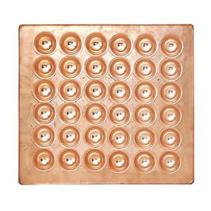 KD 銅製タコ焼天板 36穴;備考1