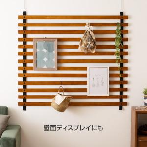 ロールパーテーション ロング 天然木 吊り下げ...の詳細画像3