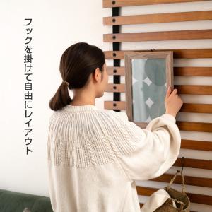 ロールパーテーション ロング 天然木 吊り下げ...の詳細画像5