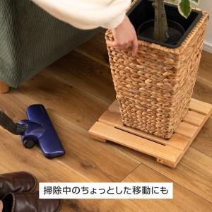 プランターベース キャスター付き 車輪 隠しキ...の詳細画像2