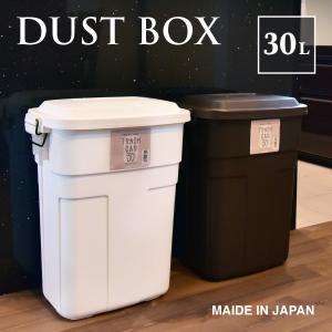 45L ダストボックス　アメリカン　お洒落ゴミ箱　分別　和室 東谷 ゴミ箱 おしゃれ 屋内 屋外 分別 45L 大型 ふた付き アメリカン