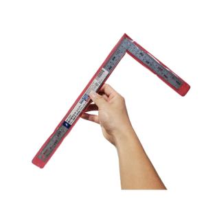 シンワ測定 曲尺厚手広巾 シルバー 30cm ...の詳細画像3