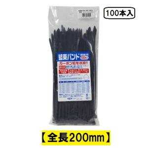 耐候性 結束バンド 300mm 黒 100本入 TMC No.601-W30 ケーブルタイ