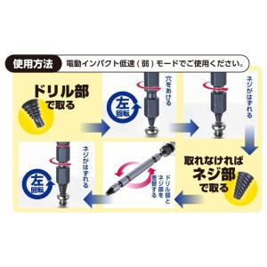 ネジはずしビット3本組 NEJ-123 ベッセ...の詳細画像5
