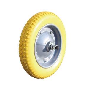 一輪車用PUノーパンクタイヤ ネコ スペアタイヤ...の商品画像