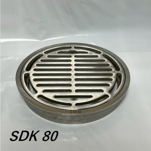 伊藤鉄工 SDK80 目皿 ロック式 ステンレス製目皿付き排水金具 サイズ 80 SDK IGS