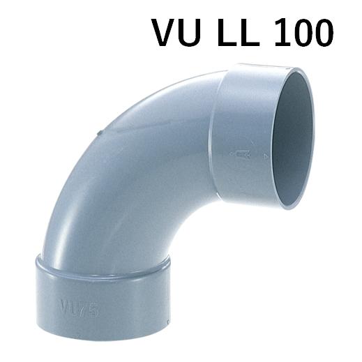 アロン VU LL 100 大曲りエルボ 排水用継手 VU継手 継手 塩ビ管