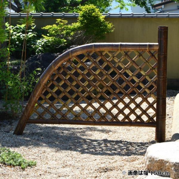 光悦寺垣（こうえつじがき） 虎 幅150cm×高さ108cm 天然竹