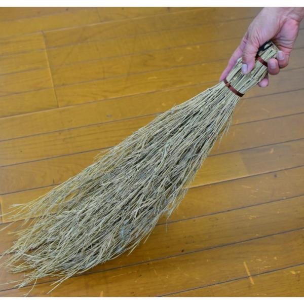 竹屋さんの高級手ぼうき　天然竹箒（竹ぼうき）