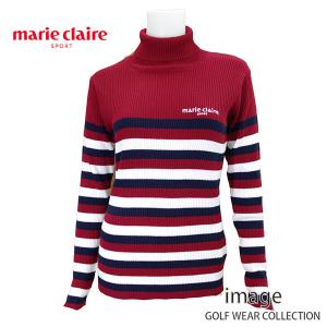 マリクレール marie claire レディス タートルネックセーター 731703