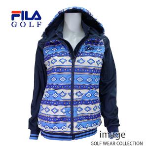 フィラ ゴルフ レディス リバーシブルベスト付きジャケット 799207