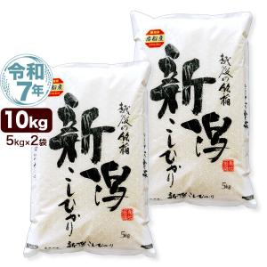 コシヒカリ 三大コシヒカリ 新潟 岩船産こしひかり 10kg(5kgx2) 令和7