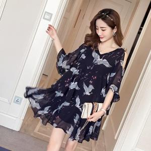 白鳥柄 ワンピース チュニック の商品一覧 ファッション 通販 Yahoo ショッピング