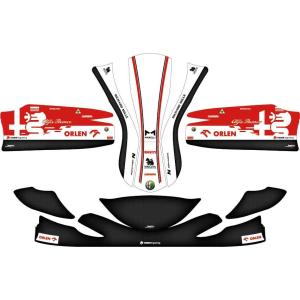レーシングカート用 カウルステッカー KG506+birelEVO用 ALPHA レーシングカート用 カウルステッカー KG506+birelEVO用 ALPHA