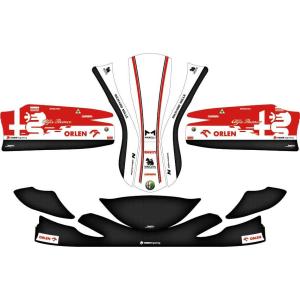 レーシングカート カウルステッカーRR用 Alfa Romeo F1-2020 特注品｜imagine-style