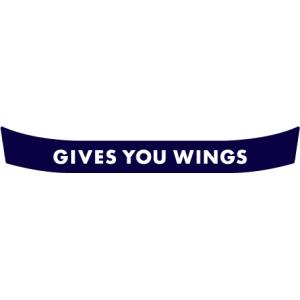 ヘルメット バイザーステッカー レッドブル GIVES YOU WINGS アライ