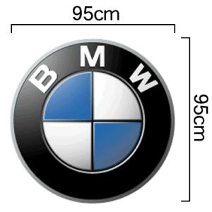 BMW エンブレム カラー 特大ステッカー （デカール シール） 95cmサイズ｜imagine-style
