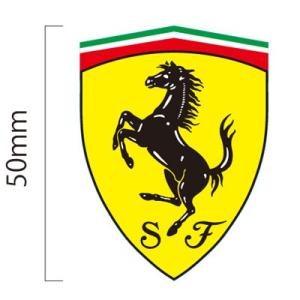Ferrari（フェラーリ） 現品 跳ね馬エンブレム・小 : ミニマルヤマ
