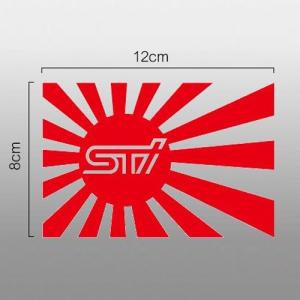 スバル STI ロゴ 切抜きステッカー 600mm×220mm カッティング文字3M製