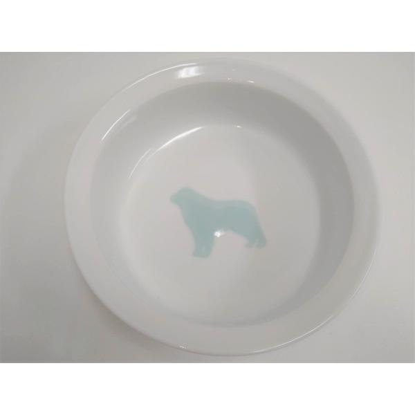 大型犬用磁器製食器（大型犬シルエット）