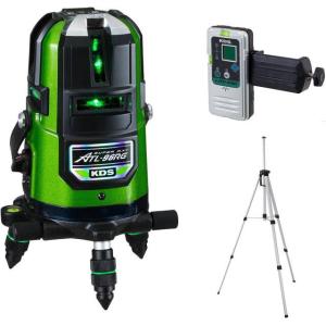 KDS 新品 RGL-601RSA レーザー墨出し器 本体/受光器/三脚/フルセット