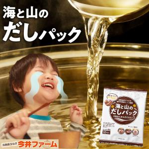 海と山のだしパック＃だしパック20包# 淡路産玉ねぎ粉末使用