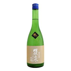 明鏡止水 純米吟醸 吟織 秋あがり 720ml めいきょうしすい ぎんおり 大澤酒造