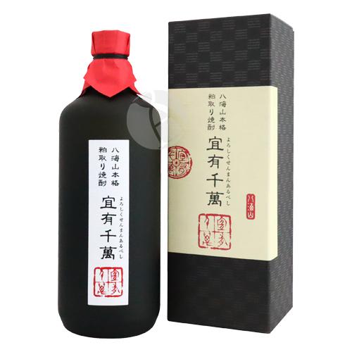 米・酒粕焼酎｜ 八海山 本格粕取り焼酎 宜有千萬 40度 720ml よろしくせんまんあるべし 八海...