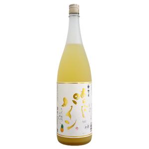 ≪リキュール≫ 梅乃宿 あらごしパイン 1800ml うめのやど 父の日ギフト｜imanaka-sakeshop