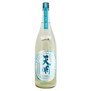 クール便配送| 天明 おりがらみ純米 中取り参号 山田錦50 亀の尾80 生酒 1800ml てんめい 曙酒造