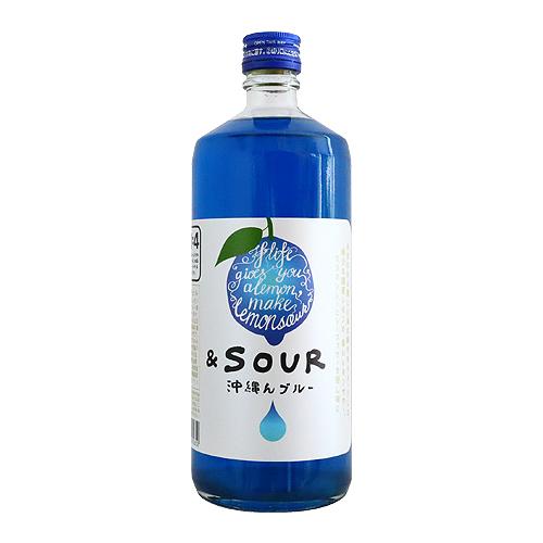 ≪リキュール≫ ＆SOUR 沖縄んブルー 720ml アンドサワー 国産レモンサワーの素 父の日ギフ...