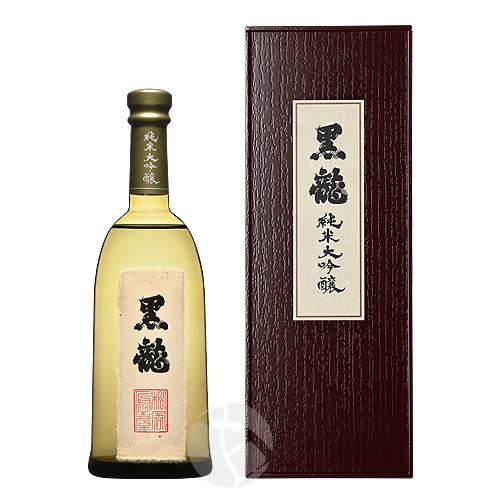 黒龍 純米大吟醸 720ml 化粧箱入り こくりゅう