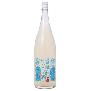 クール便配送| 御前酒 菩提もと にごり酒ライト 純米うすにごり生原酒 1800ml ごぜんしゅ 辻本店 父の日ギフト