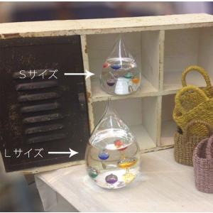 ガリレオ温度計 ガラスフロート温度計しずくS ...の詳細画像2