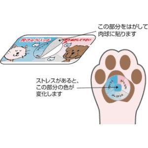 ストレスチェッカー:肉きゅうパッチ(犬用・猫用...の詳細画像2