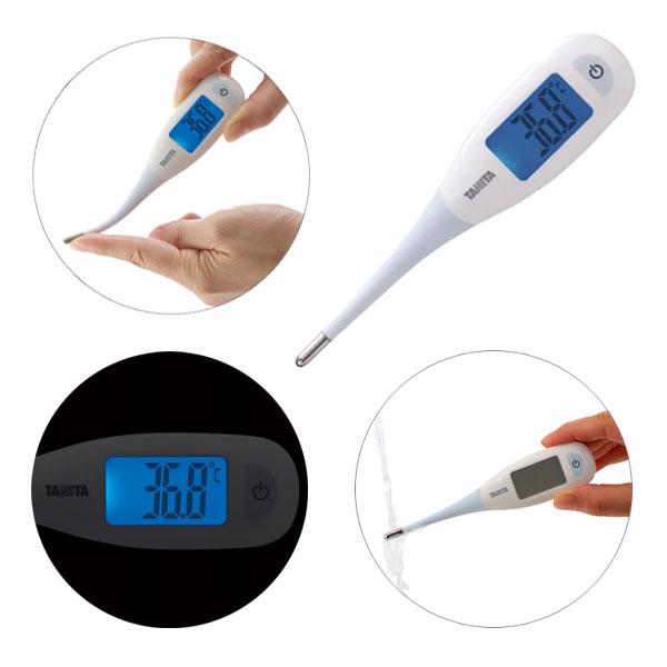 体温計 予測/実測 20秒 バックライトBT-470 タニタ シンプル 送料無料