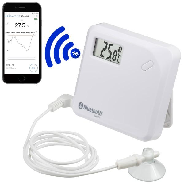 ワイヤレス温度計 スマホ データ管理 温度ロガー CT-620BT カスタム