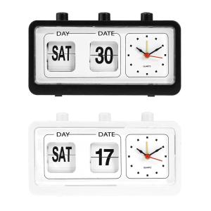 TWEMCO トゥエンコ 掛置兼用 パタパタ時計 フリップクロック