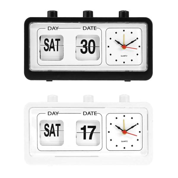 パタパタ時計 フリップクロック フリップデイト アナログ 日付 送料無料