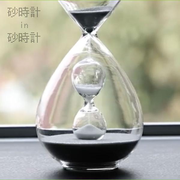 砂時計 マルチバース（多元宇宙的）サンドタイマー HORAS 二重 オシャレ 1分/15分 ユニーク...