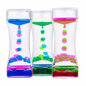 オイルタイマー 砂時計 オイル砂時計 アクリル...の詳細画像1