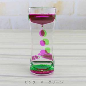 オイルタイマー 砂時計 オイル砂時計 アクリル...の詳細画像3