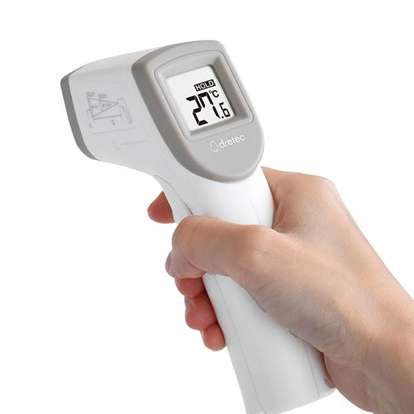 非接触温度計 赤外線温度計 放射温度計 O-604 400℃ 送料無料