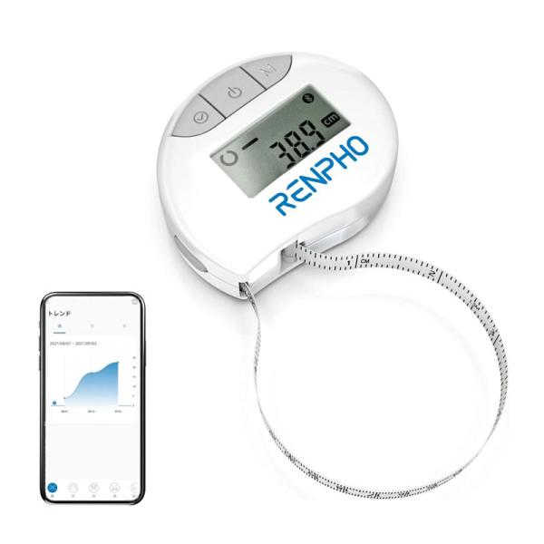 スマートボディメジャー RF-BMF01 スマホ Bluetooth アプリ RENPHO 150c...