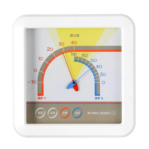 温湿度計 食中毒防止 熱研 厨房用 SN-900 中型 送料無料